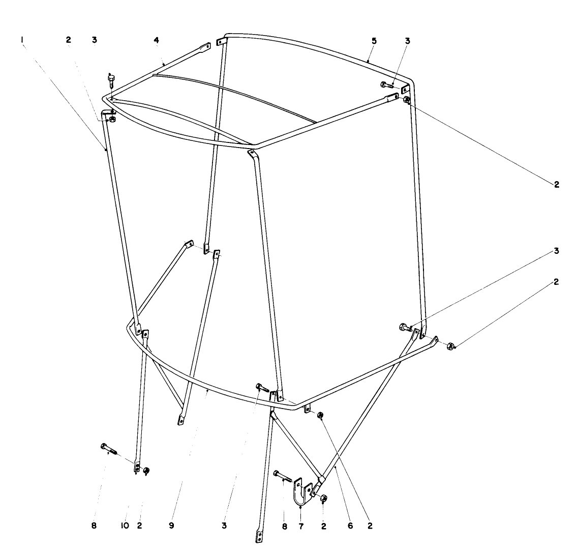 Snow Cab Assembly Model 42-3380 (optional)