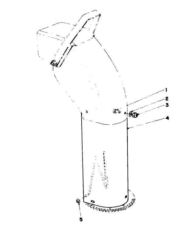 Chute Extension Kit 26-1100 (optional)
