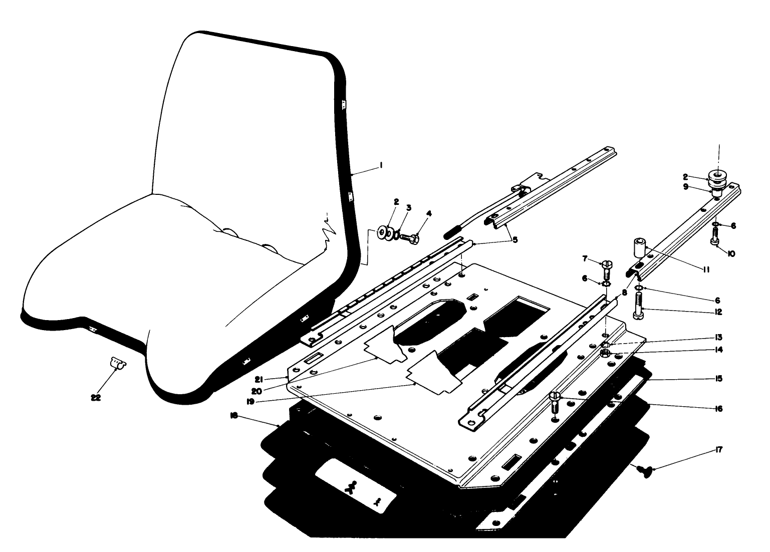 Deluxe Seat Kit Model No.30786