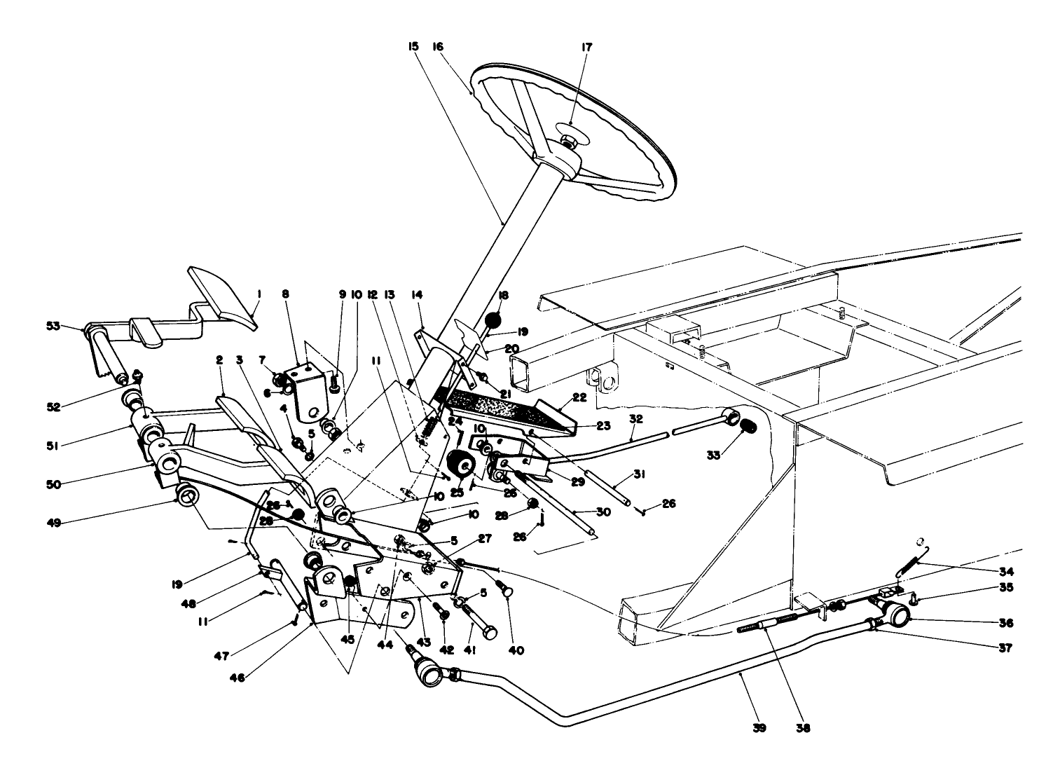 Brake & Steering Gear Assembly