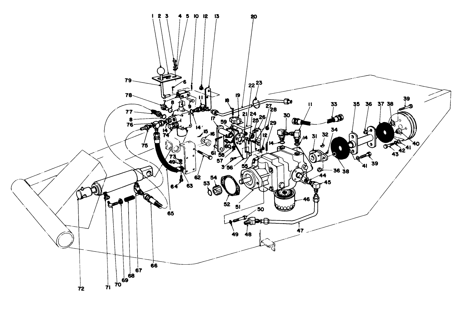 Hydrostatic Transmission & Valve Assembly