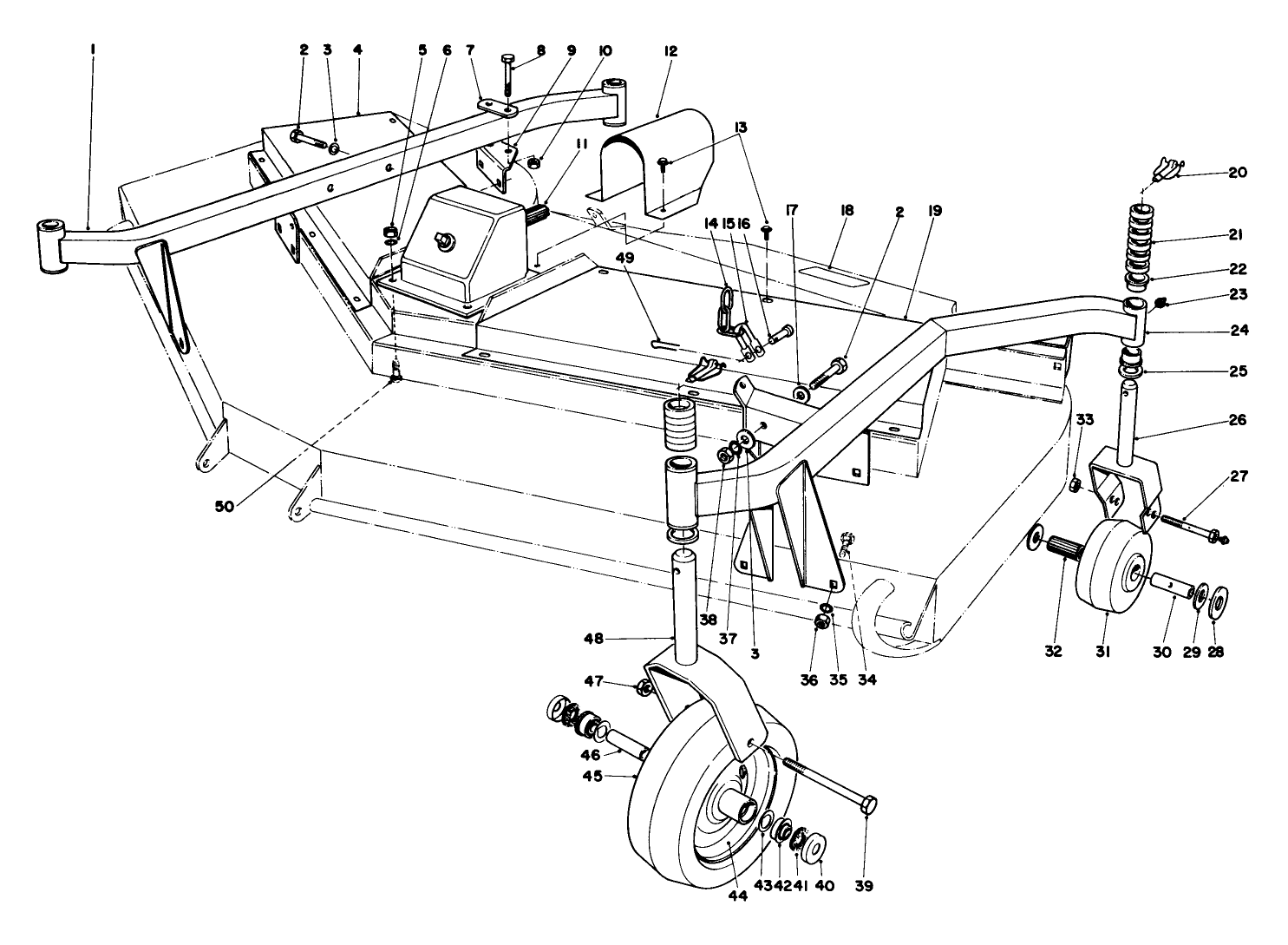 Cutting Unit Model No. 30710 (continued)