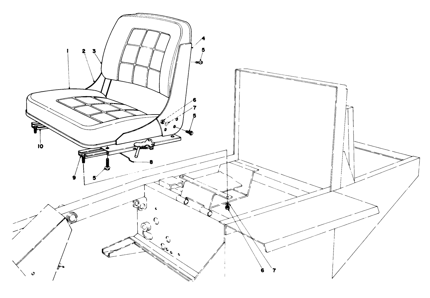 Standard Seat Kit Model No. 30785