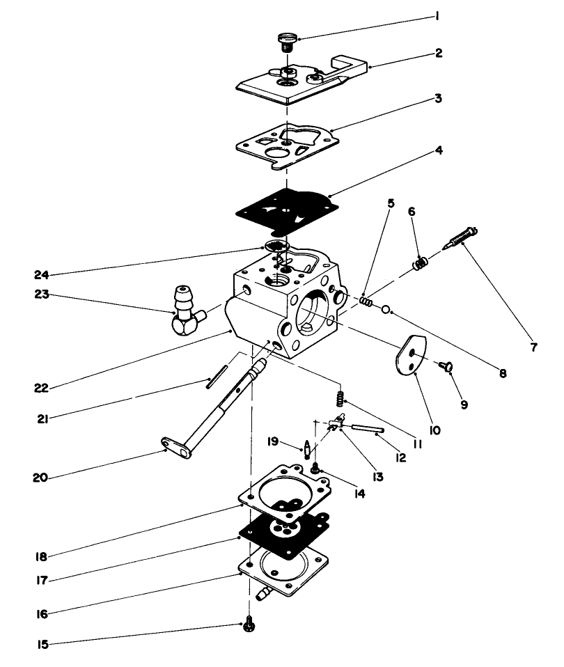 Carburetor Assembly No. 45-2360
