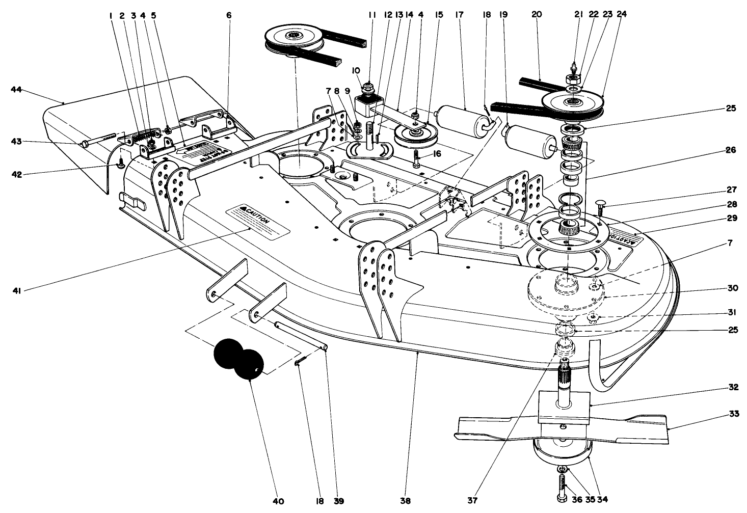 Cutting Unit Model No. 30555