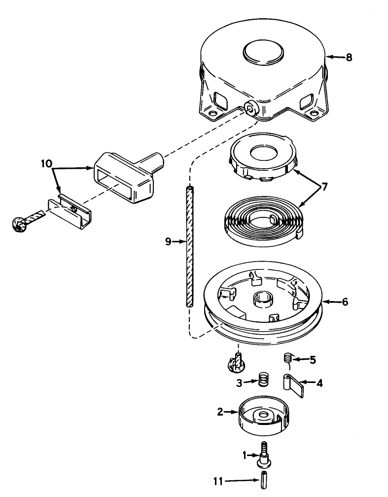 Rewind Starter No. 590420