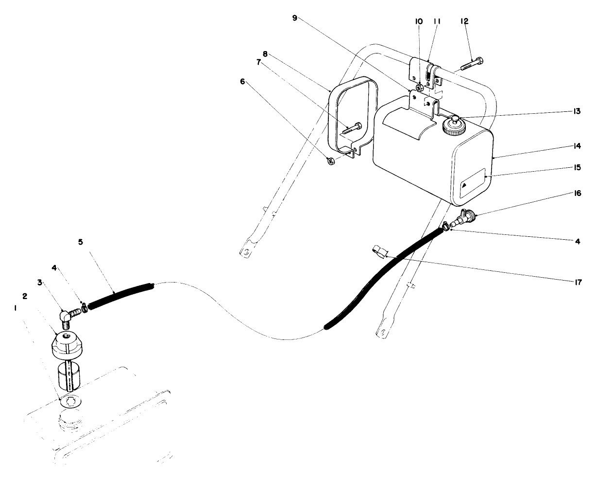 Remote Fuel Tank Kit No. 28-5590 (optional)