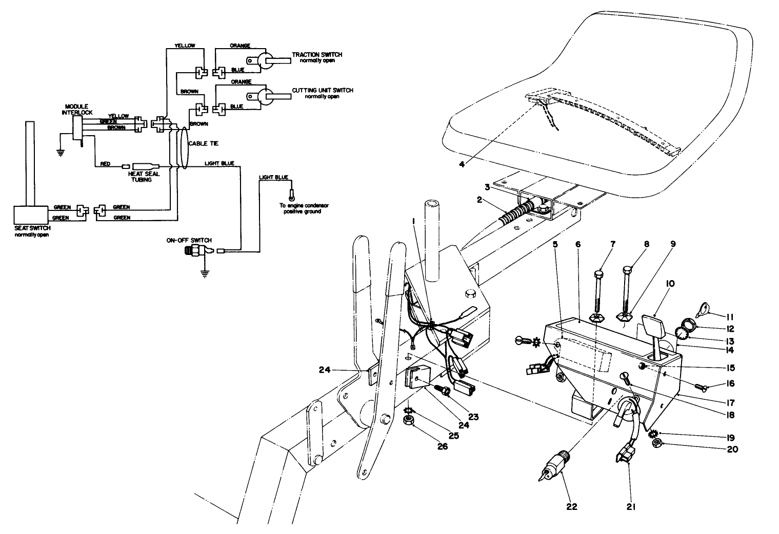 Interlock Assembly (used On Model 03215)