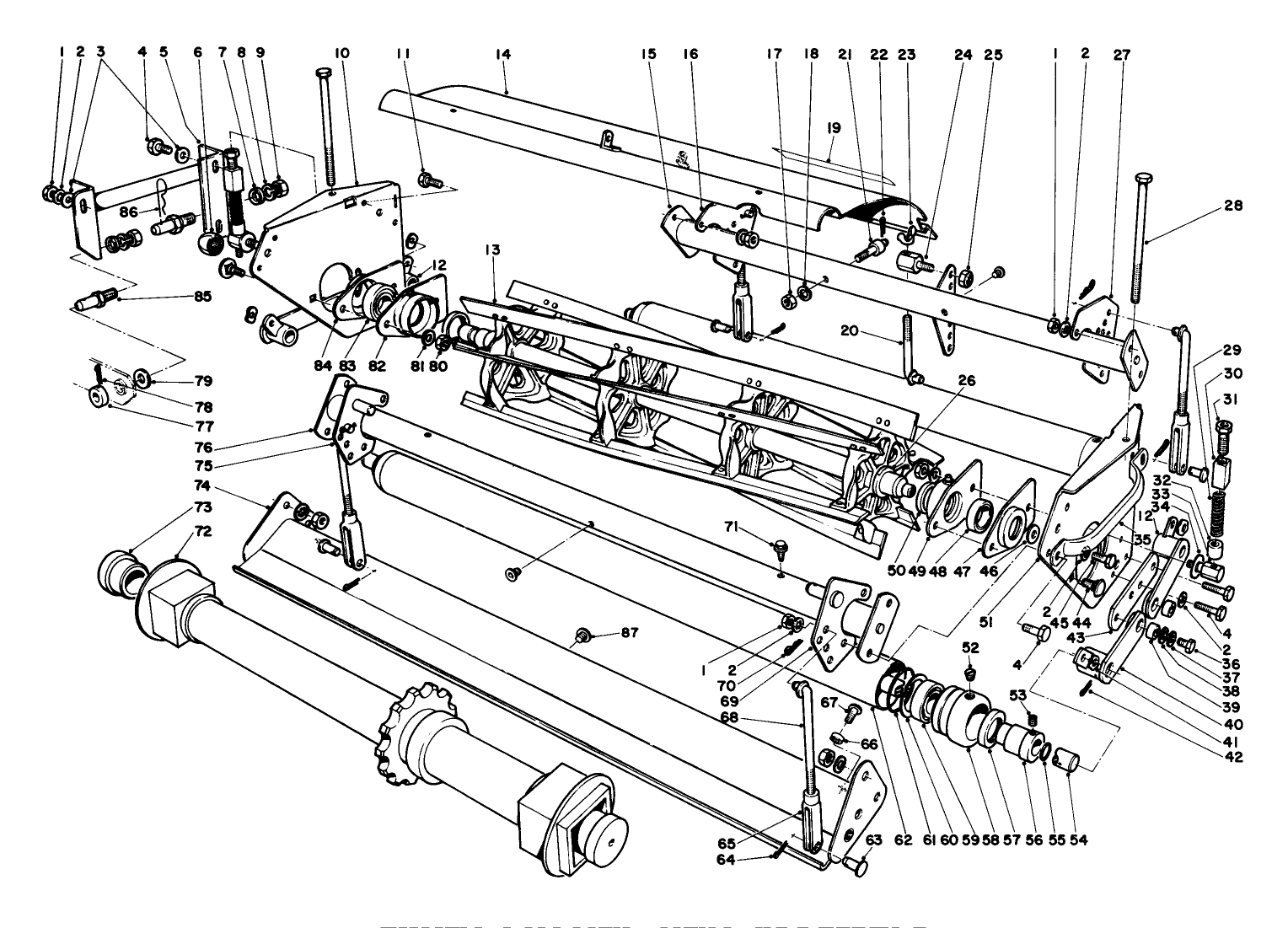 Front Cutting Unit Assembly
