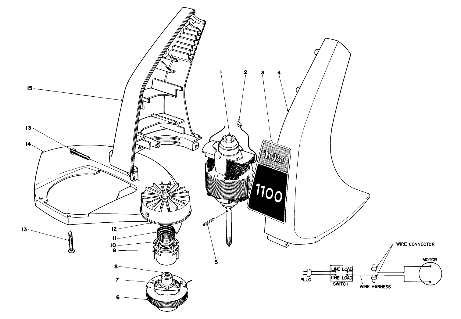 Motor And Housing Assembly