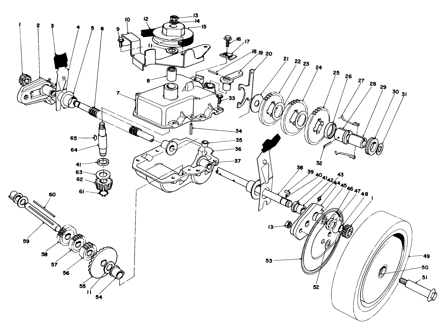 Gear Case Assembly
