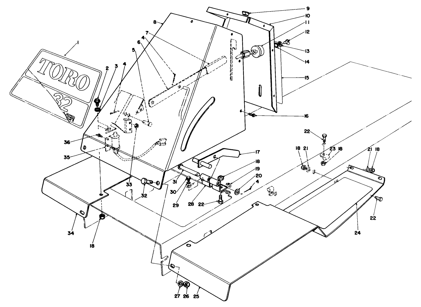 Front Tower Assembly