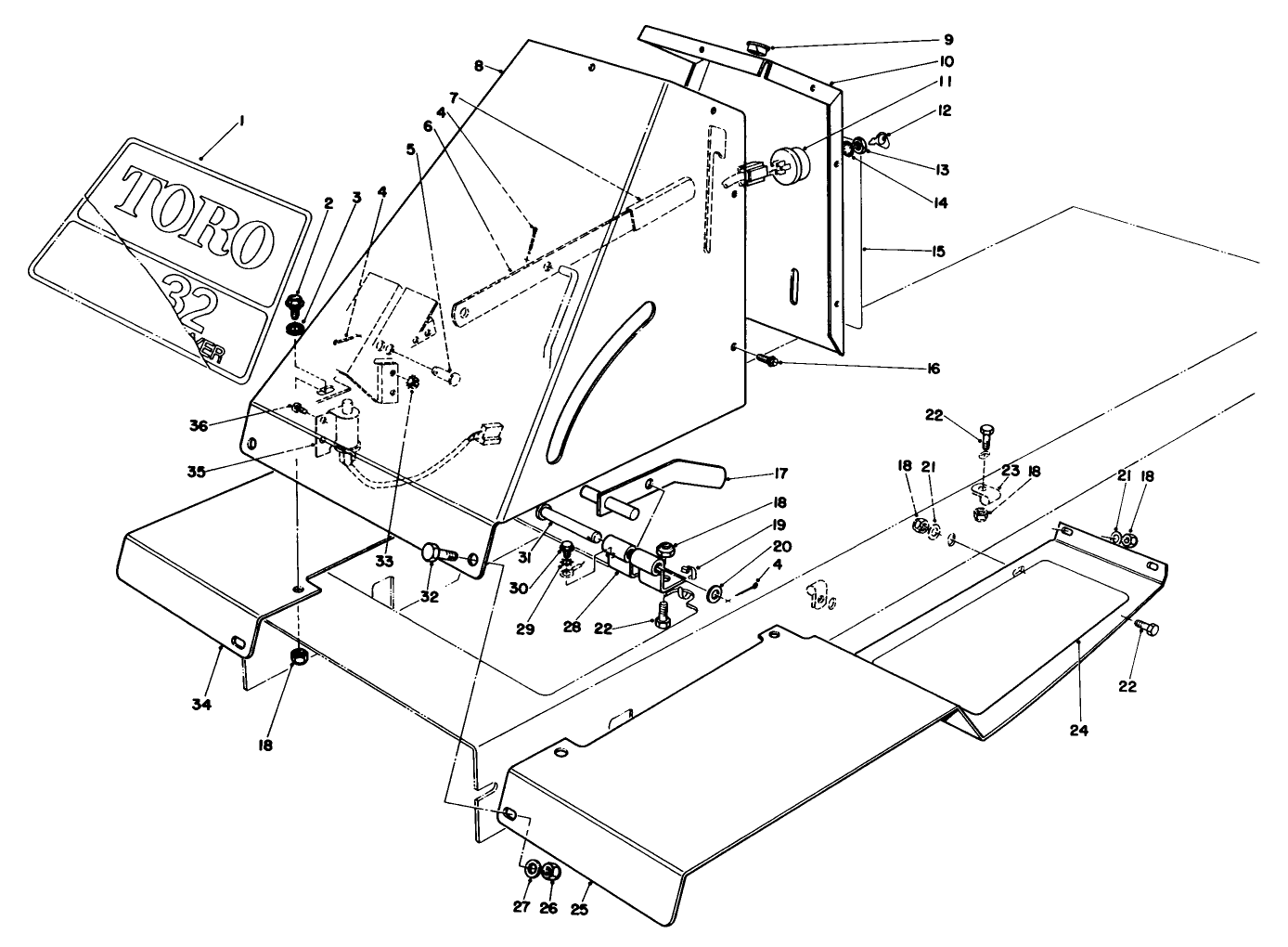 Front Tower Assembly