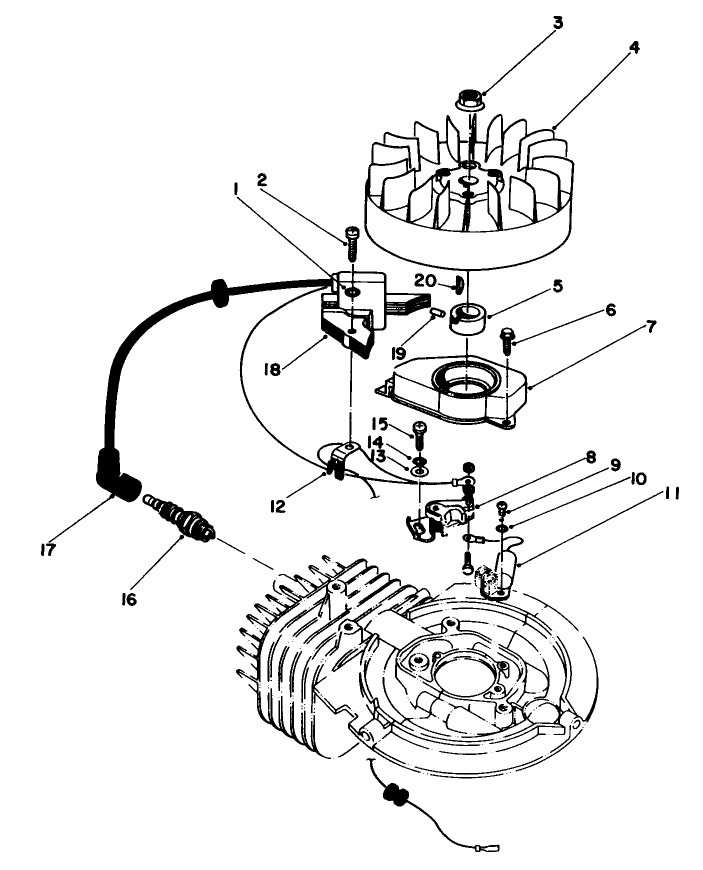 Flywheel & Magneto Assembly