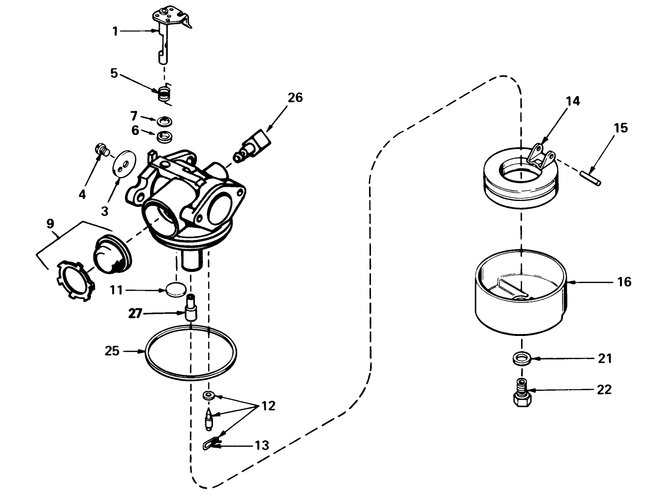 Carburetor No. 632050a