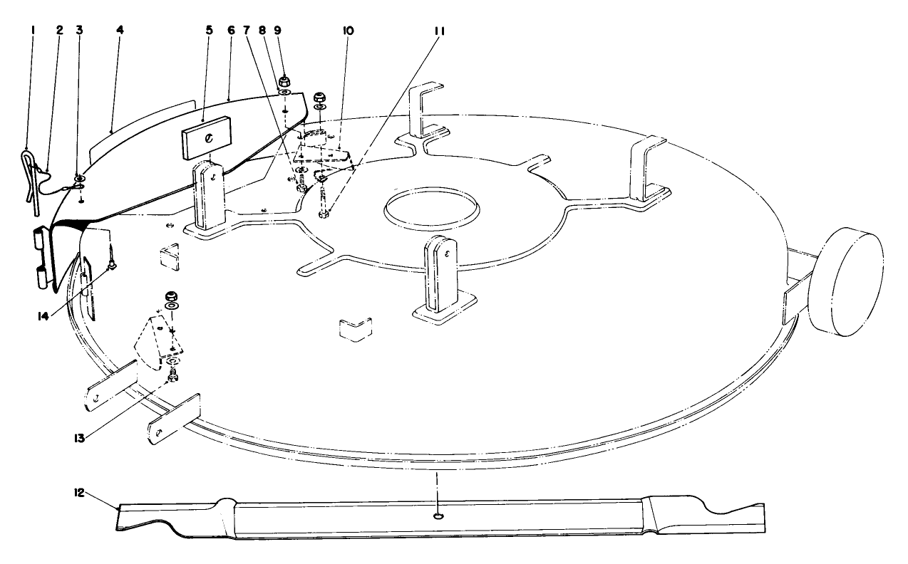 Mulcher Kit Model 59155 (optional)