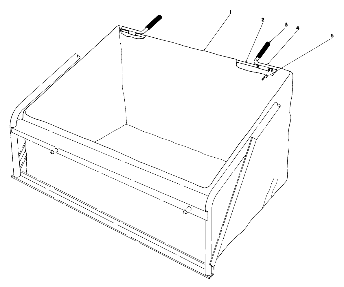 Leaf Bag Model 59123 (for Use On Twin Bagger Grass Catcher) (optional)