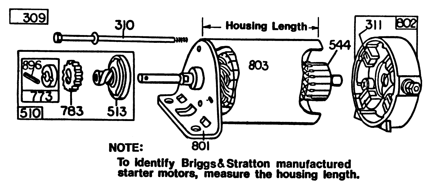 Briggs & Stratton Model 191707-5816-01 (model 57300) (continued)