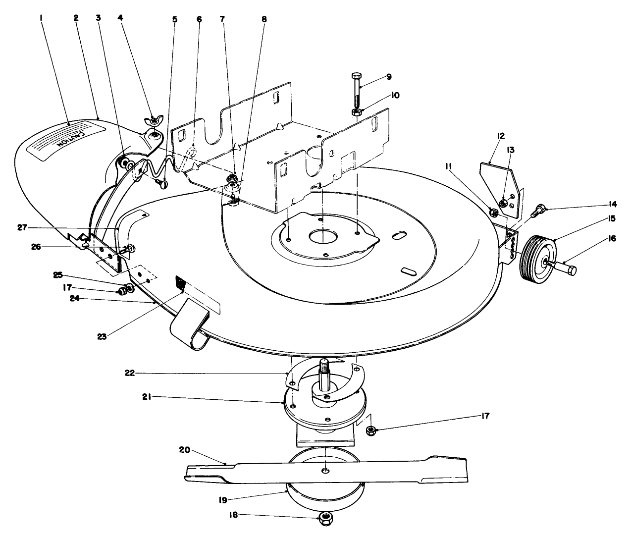 Mower Housing Assembly