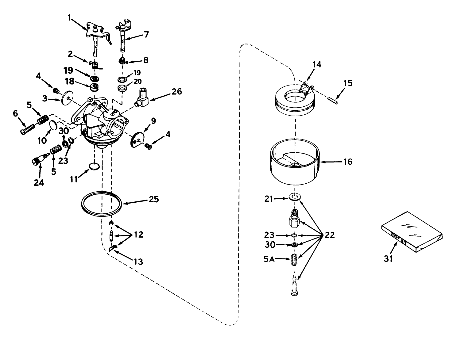 Carburetor No. 631449