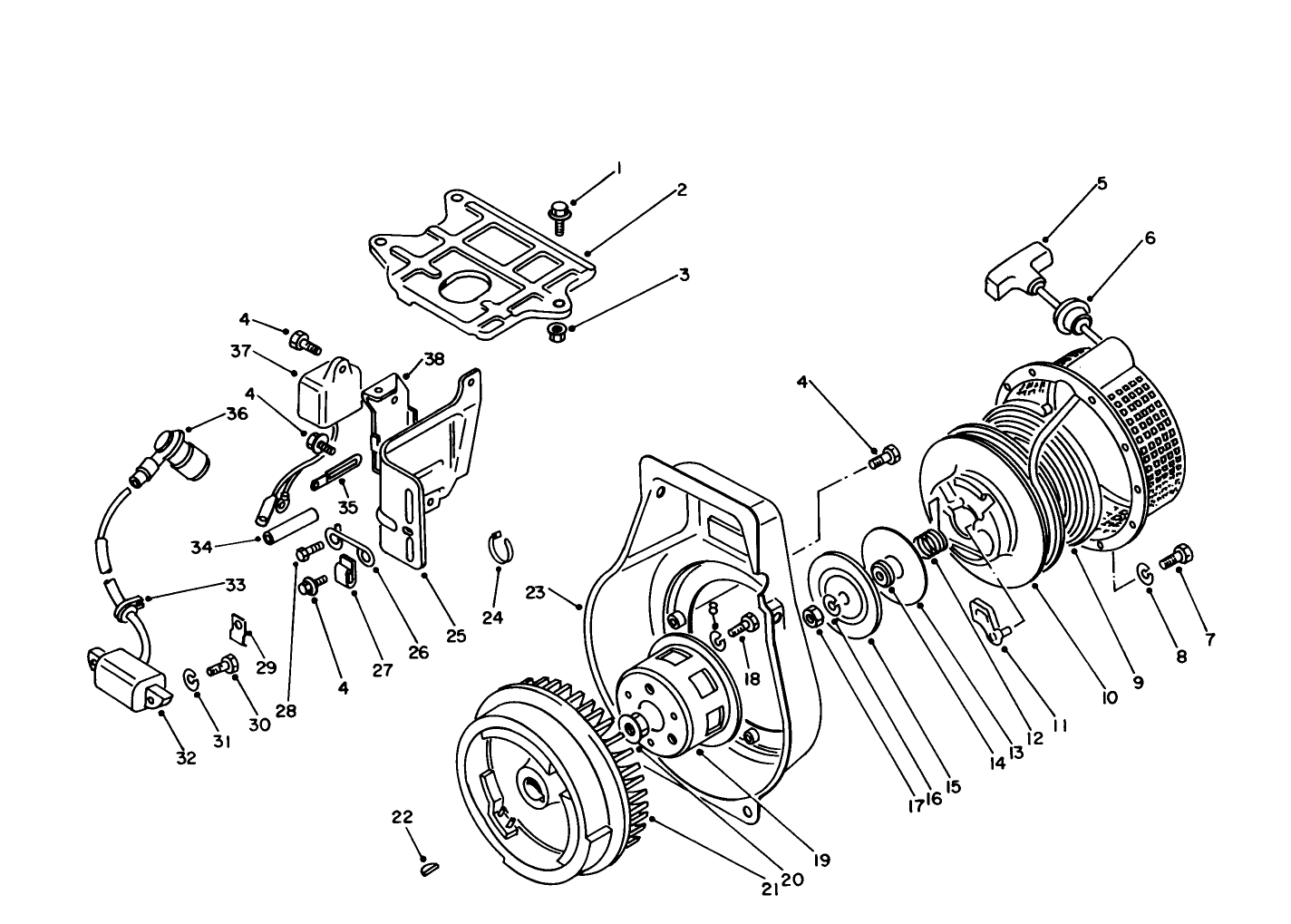 Recoil Starter Assembly