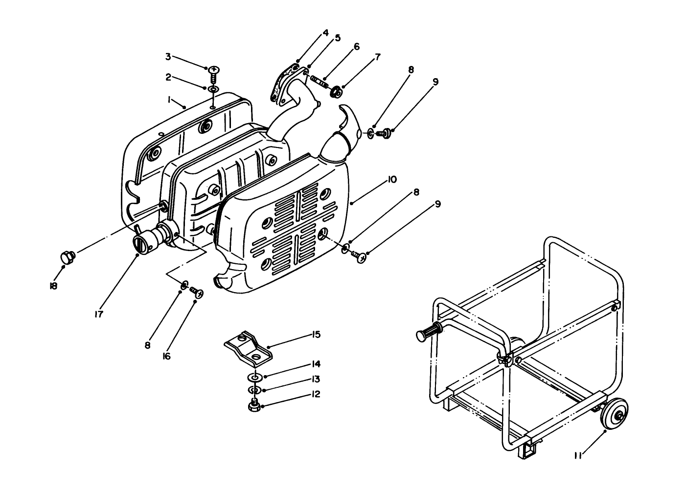 Muffler-Exhaust Assembly