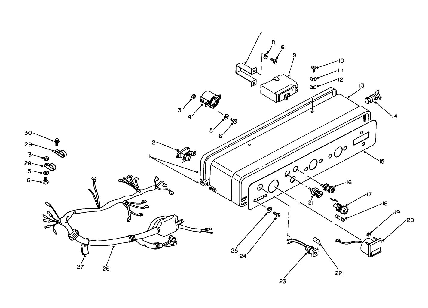 Control Panel Assembly