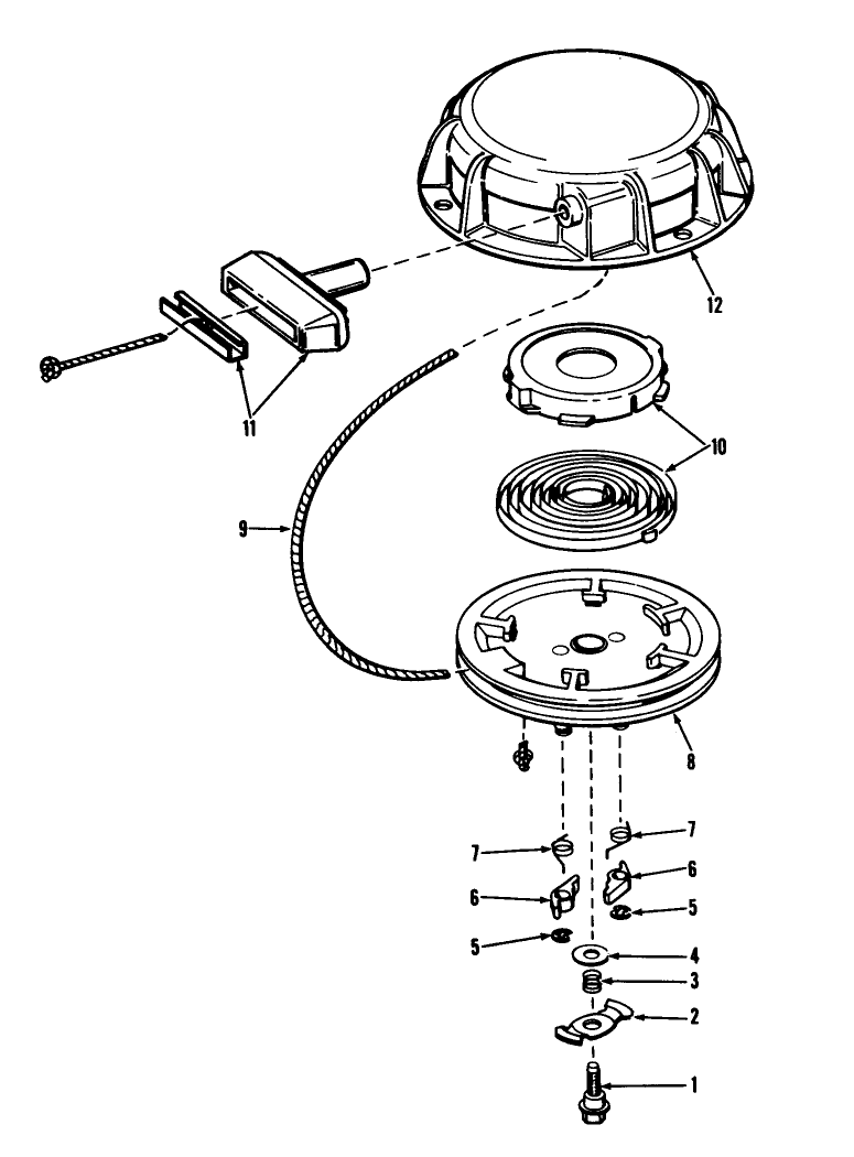 Rewind Starter No. 590479