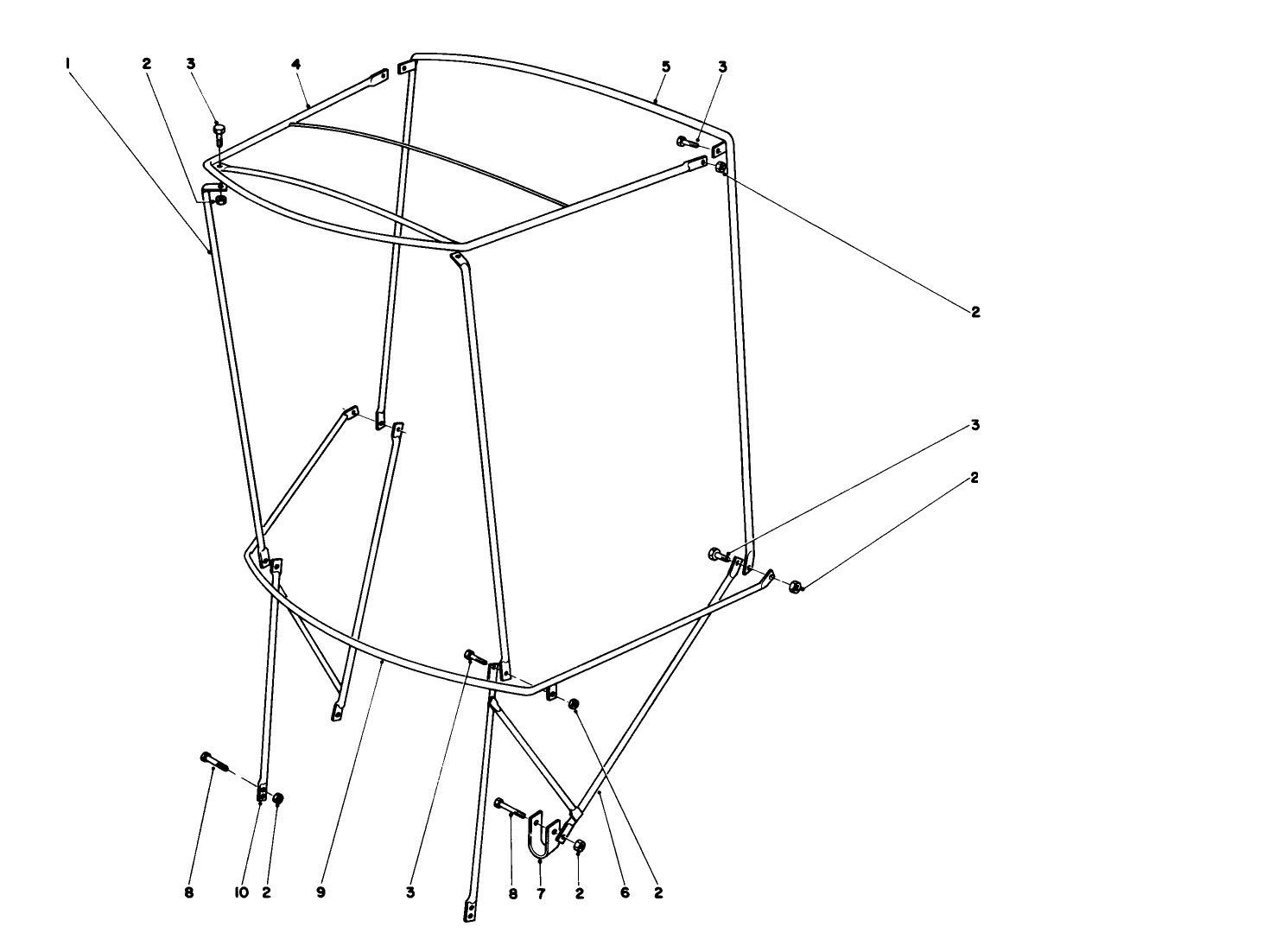 Snow Cab Assembly Model 42-3380 (optional)
