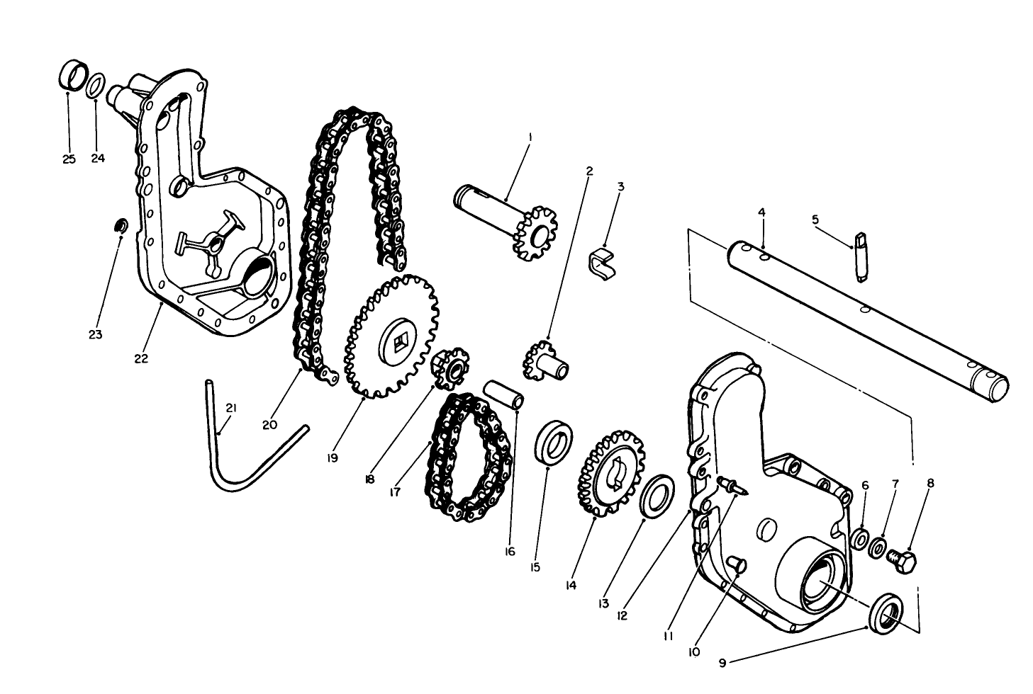 Chain Case Assembly No. 48-1250