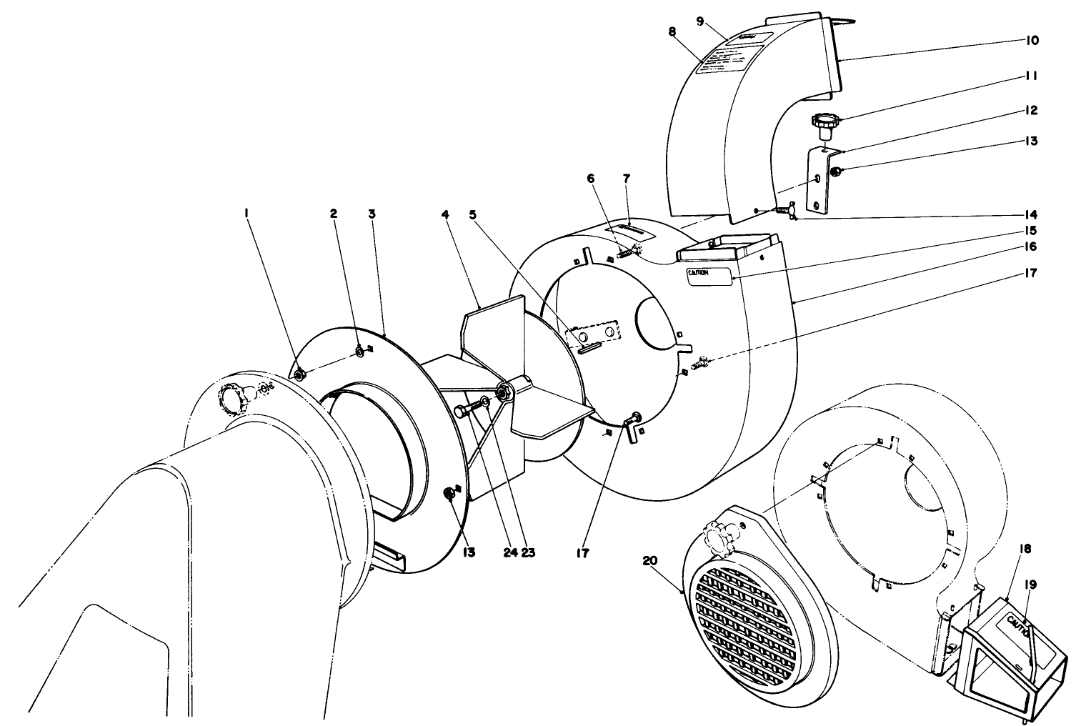 Blower Assembly (model 62912 & 62923)