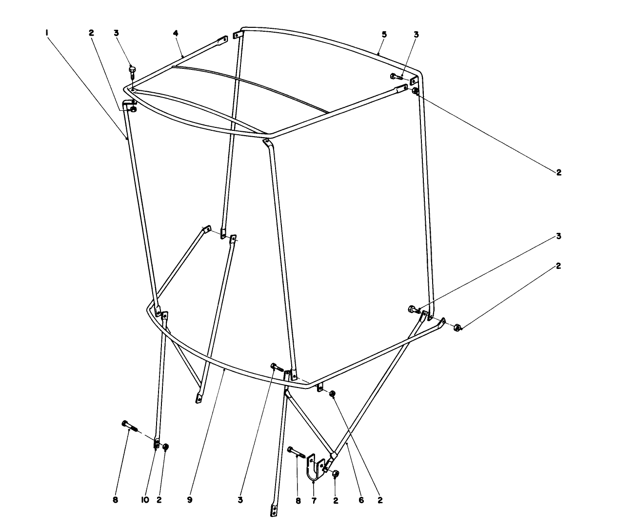 Snow Cab Assembly Model 42-3380 (optional)