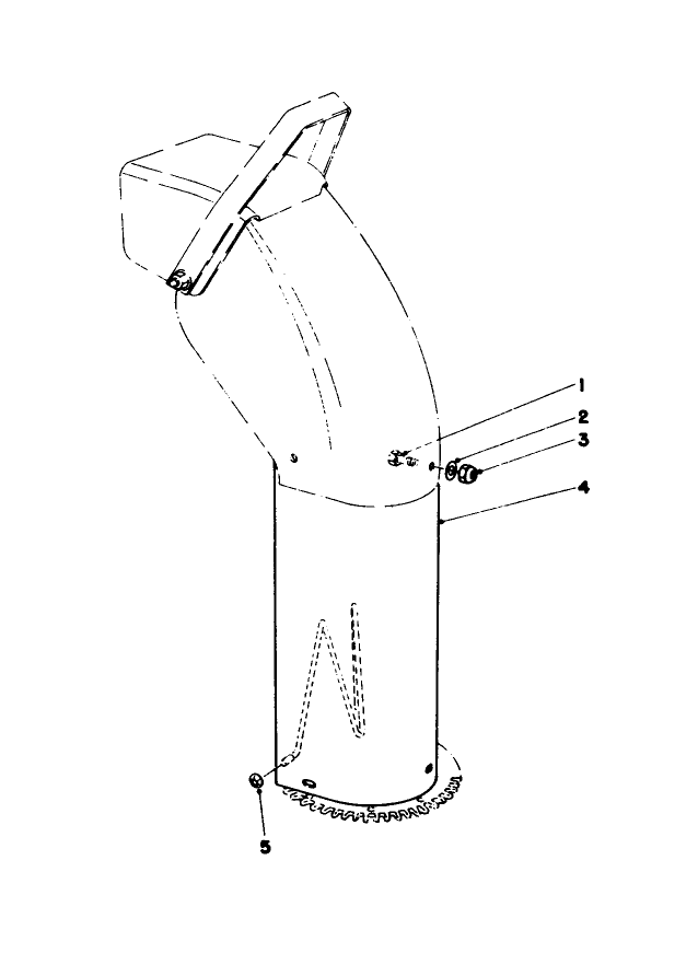 Chute Extension Kit 26-1100 (optional)
