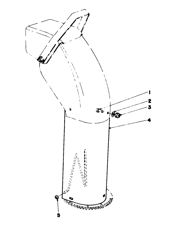 Chute Extension Kit 26-1100 (optional)