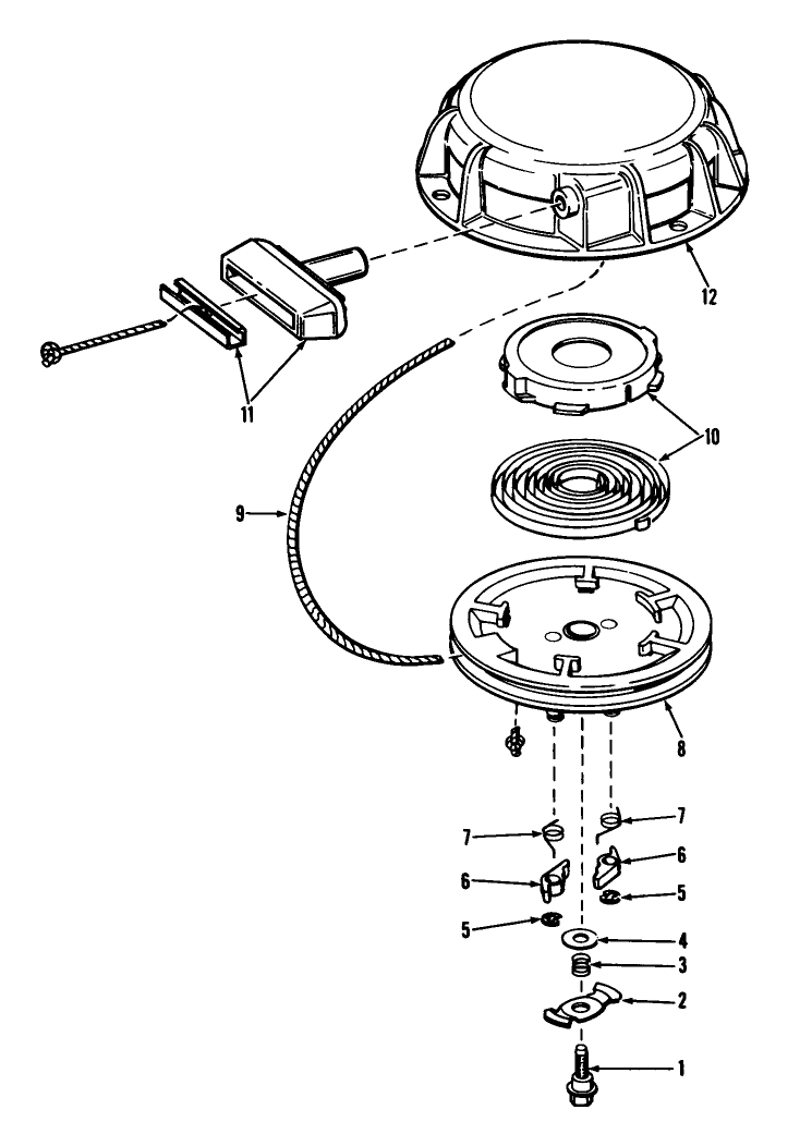 Rewind Starter No. 590479