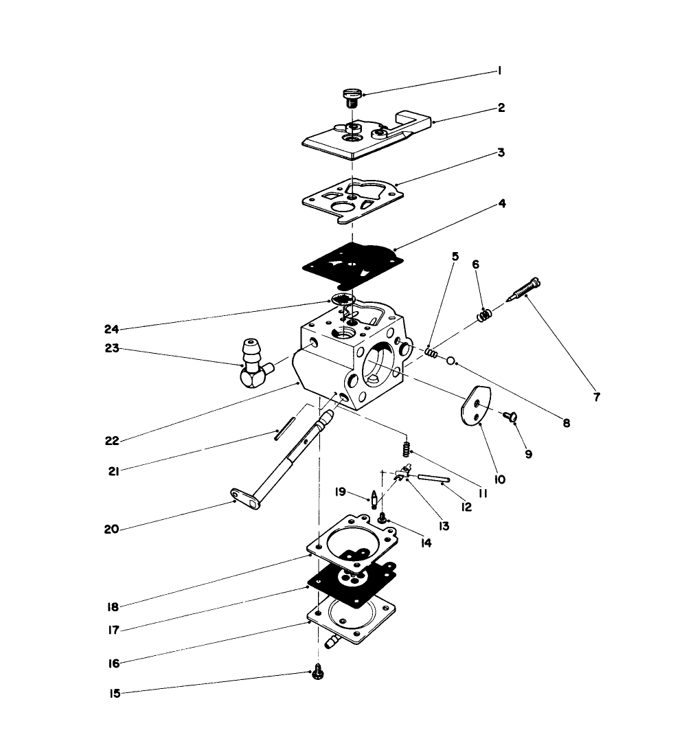 Carburetor Assembly No. 45-2360