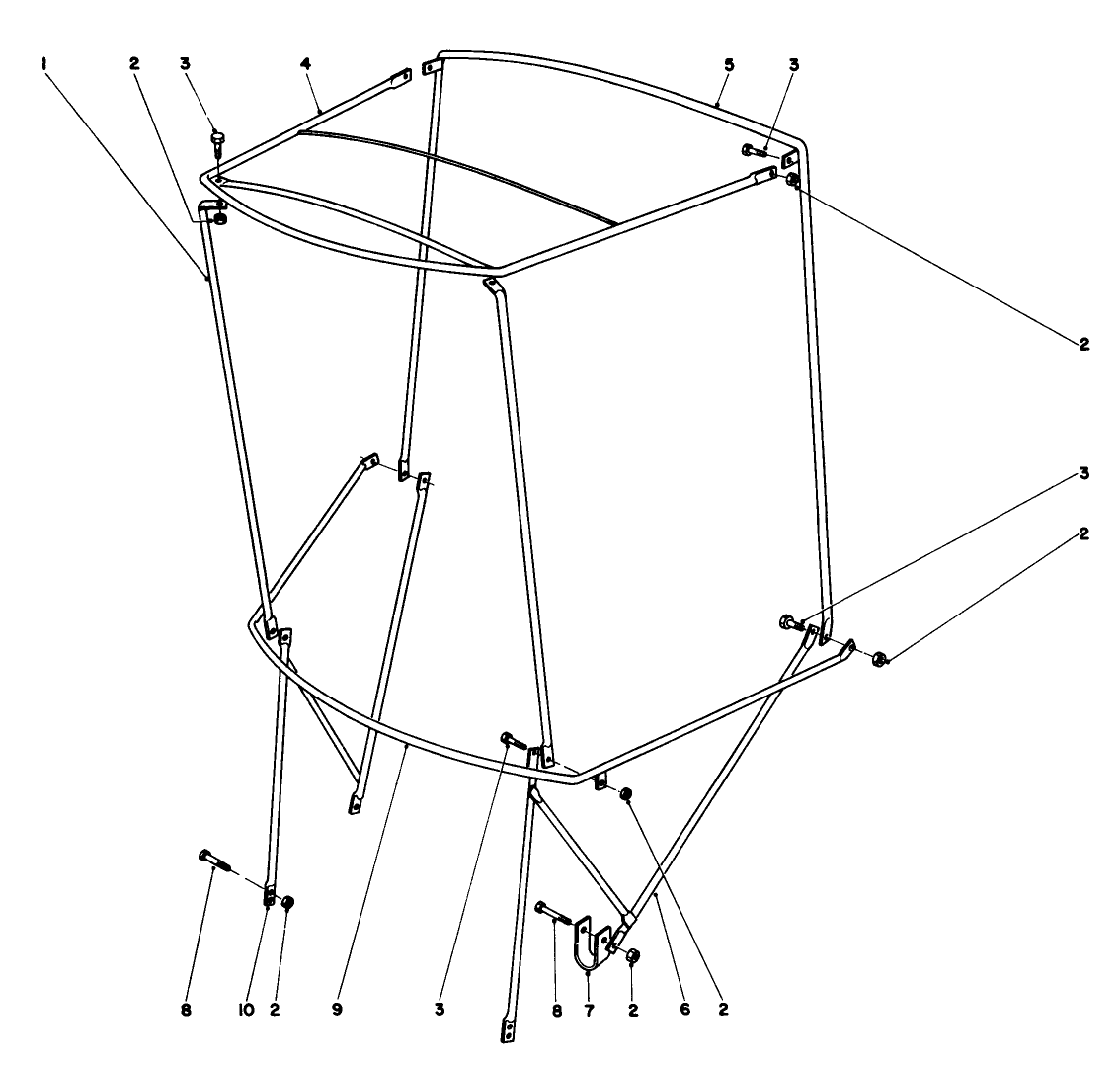 Snow Cab Assembly Model 42-3380 (optional)