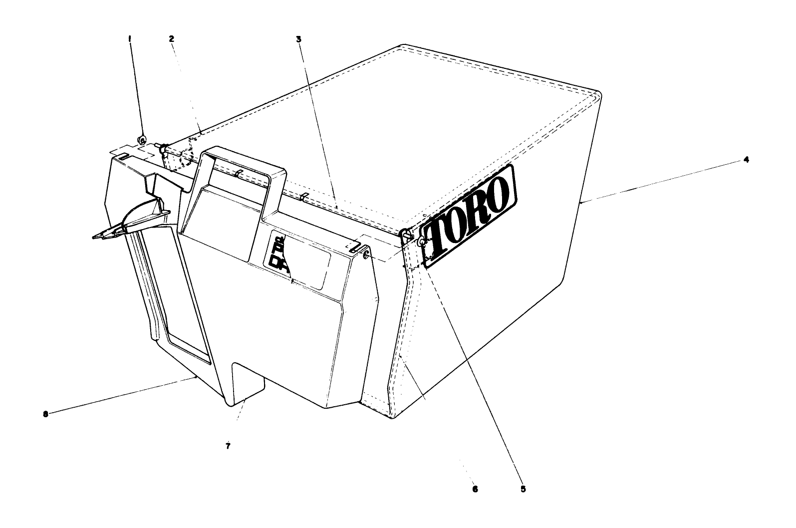 Grass Bag Assembly No. 11-0189