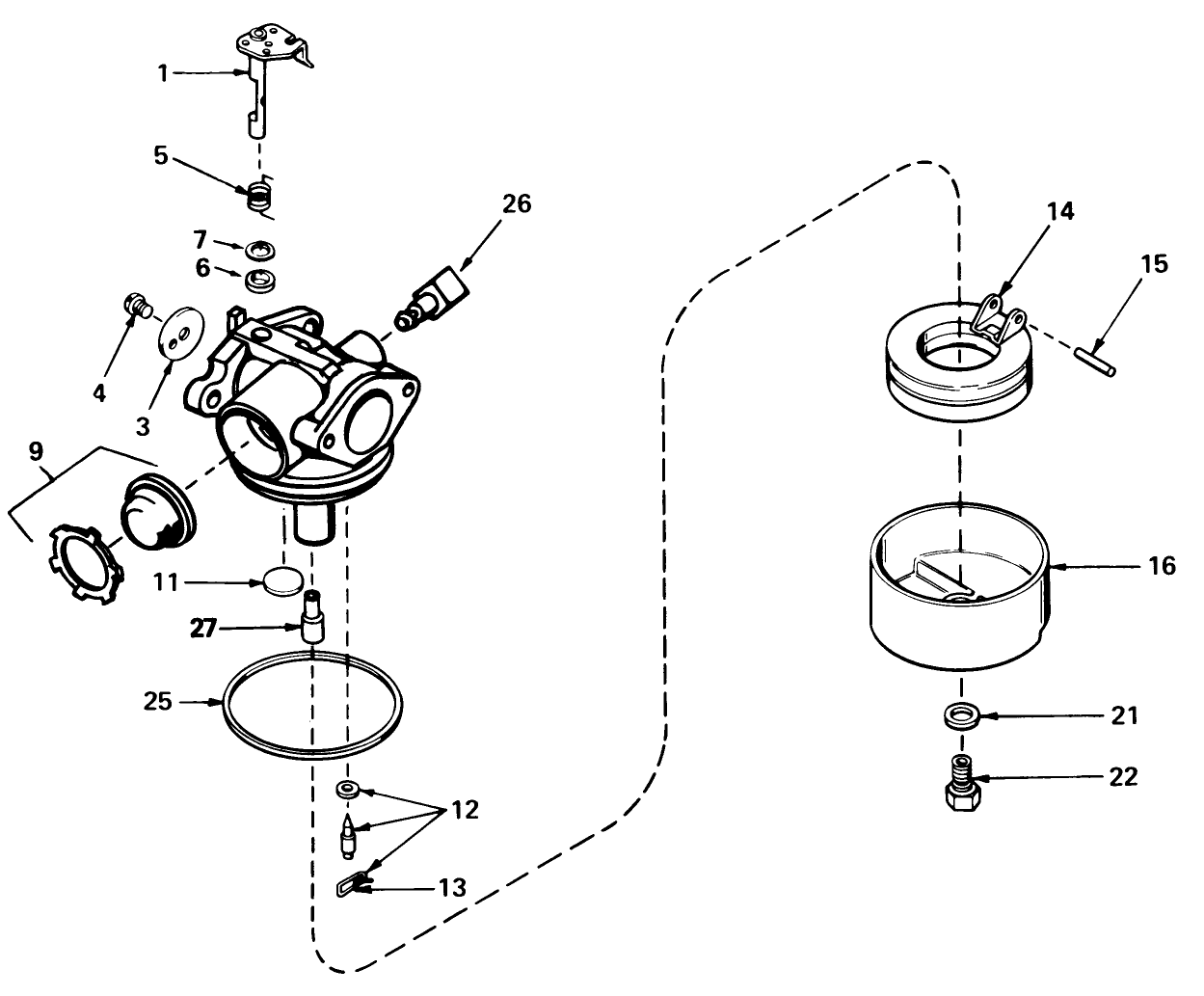 Carburetor No. 632050a