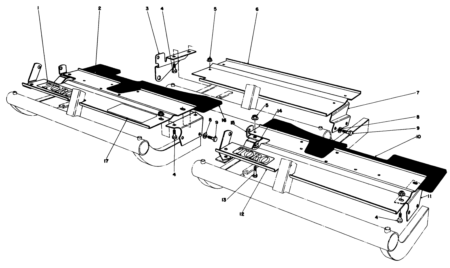 Grass Shield Assembly (5 & 7 Blade)