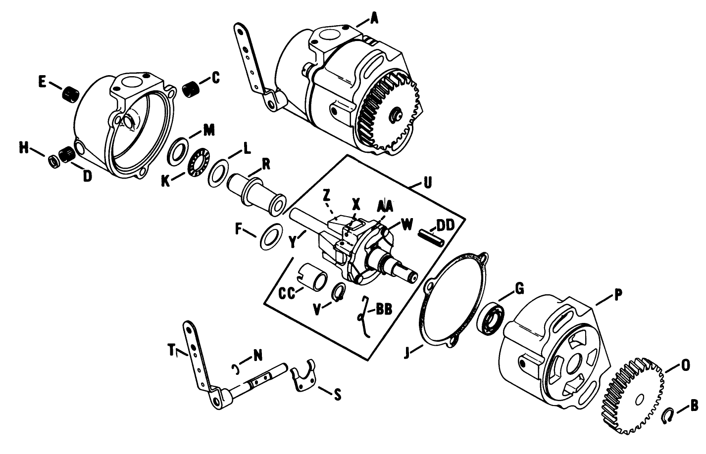 Governor Assembly Engine Kohler Model No. K582qs Type No. Ps-36315 (continued)