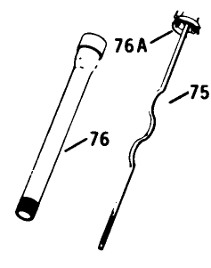 Engine Kohler Model No. K582qs Type No. Ps-36315 Dipstick-Group 10