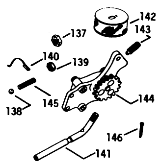 Engine Kohler Model No. K582qs Type No. Ps-36315 (continued) Oil Pump-Group 25