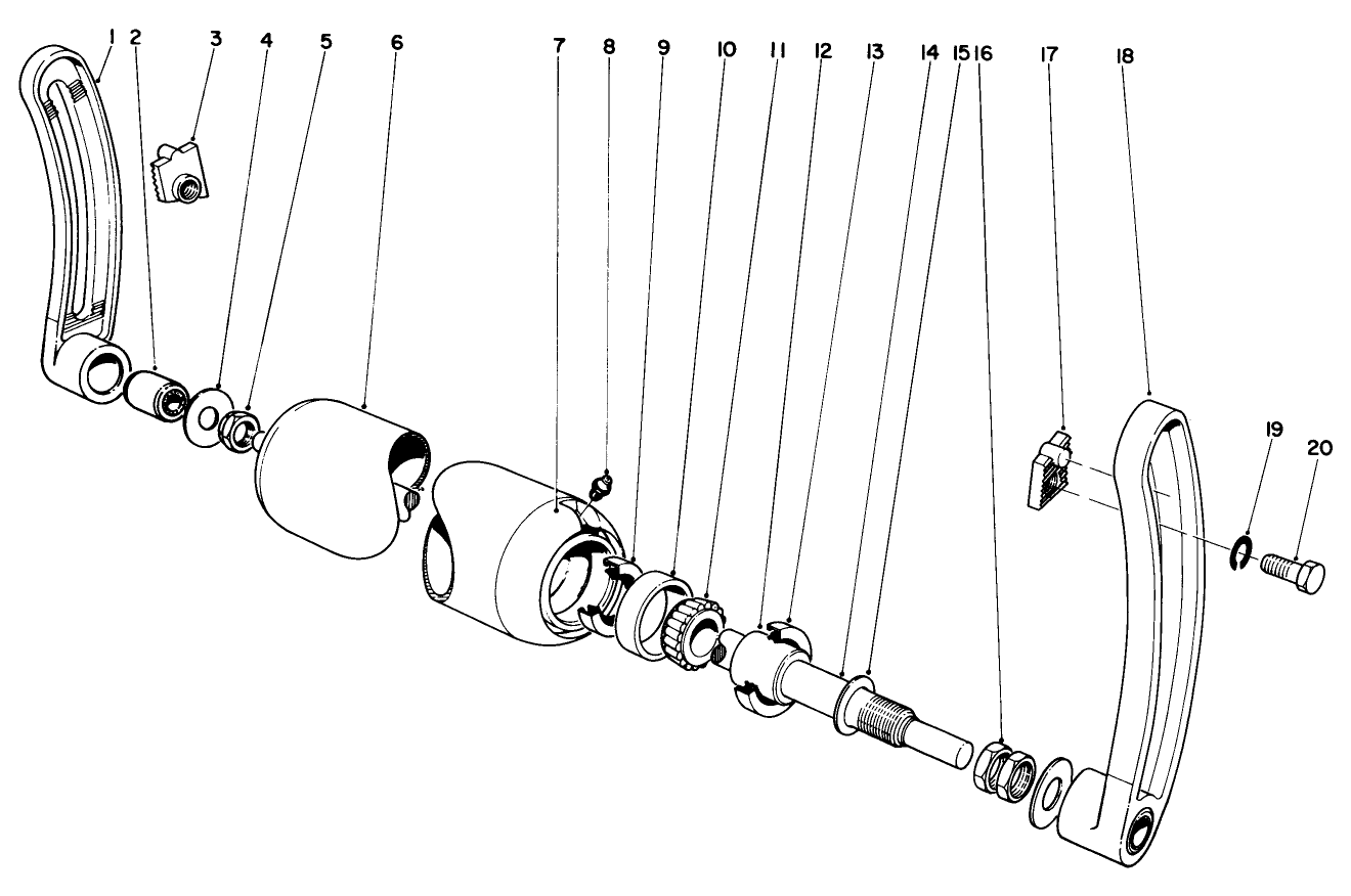 Roller & Bracket Assembly