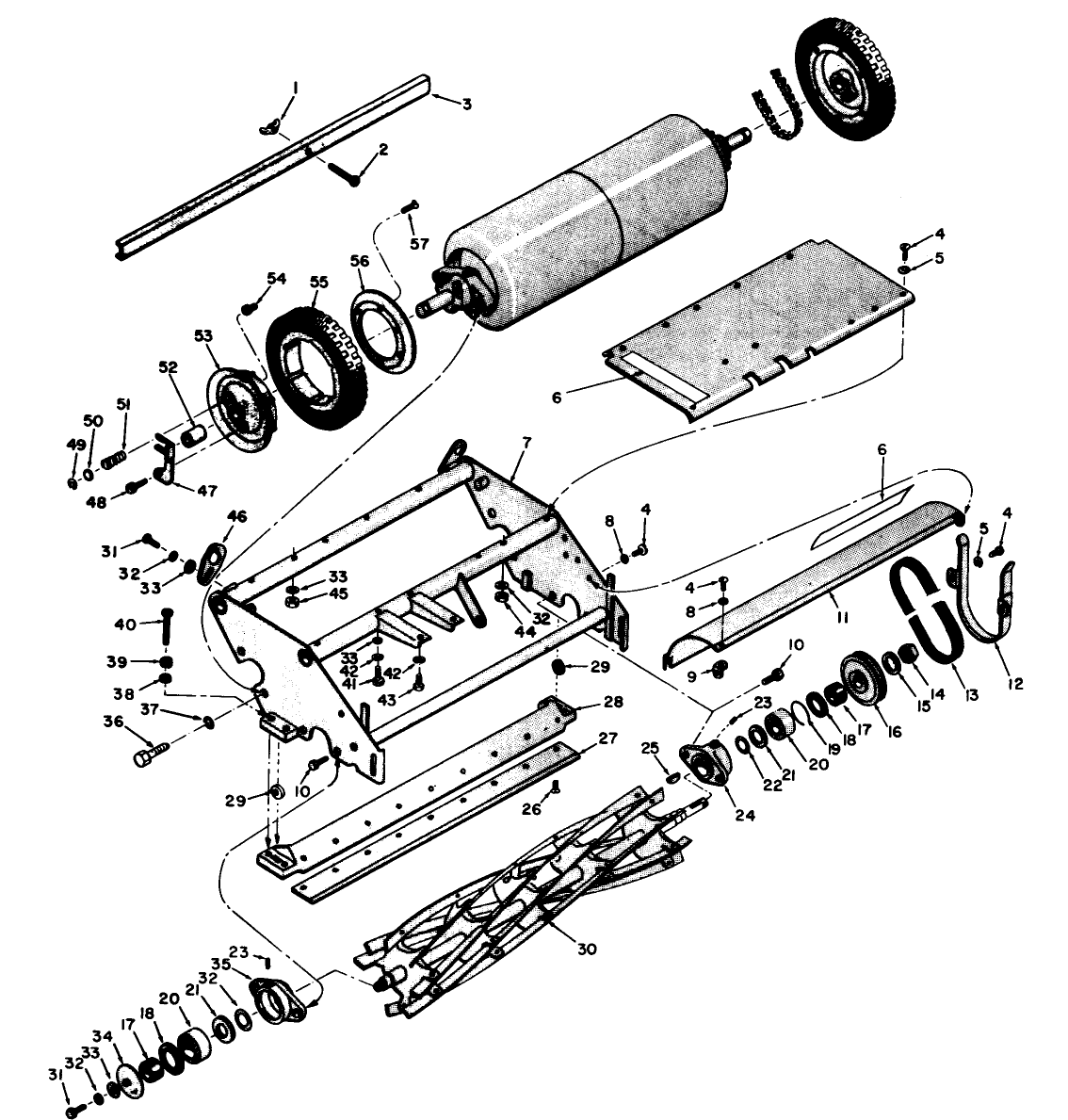 Frame And Reel Assembly