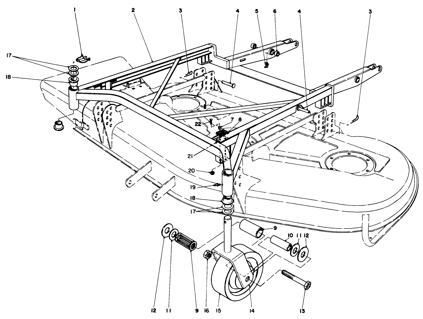 Cutting Unit Model No. 30555 (continued)