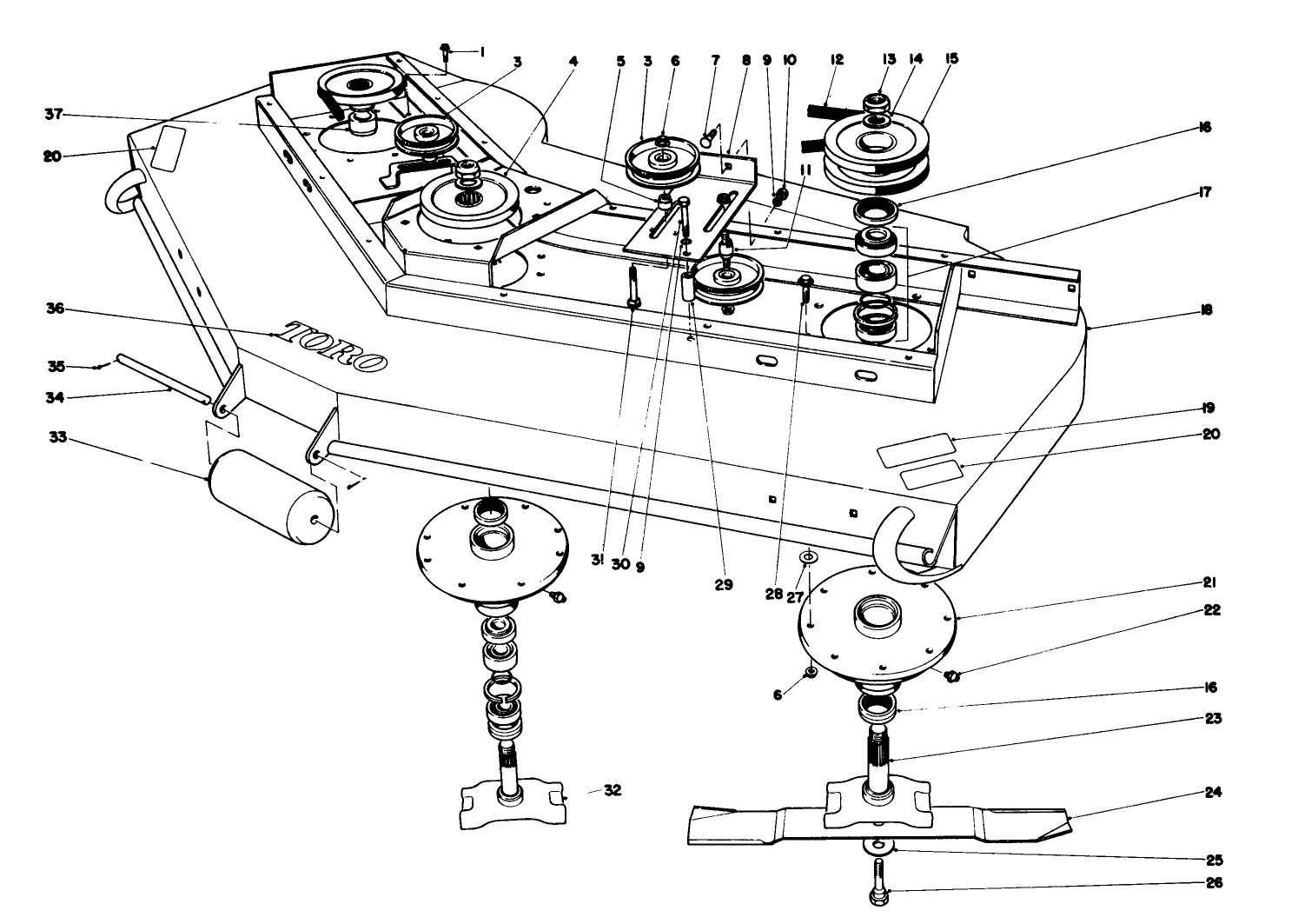 Cutting Unit Model No. 30710