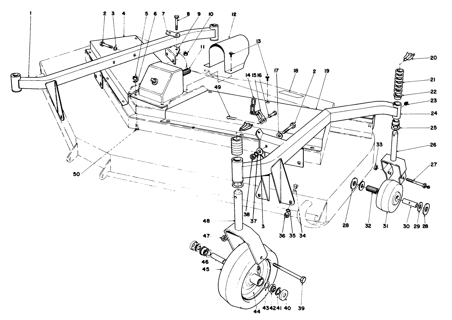 Cutting Unit Model No. 30710 (continued)