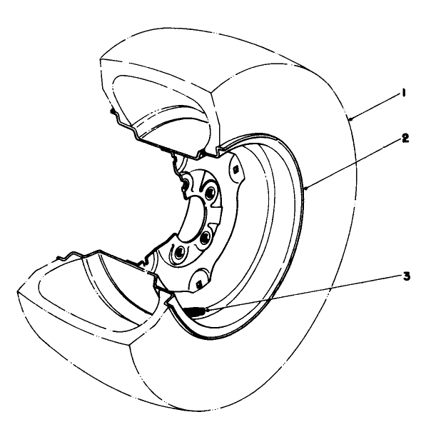 Tire & Wheel Assembly 23 X 10.50 X 12 (optional) No. 36-1050
