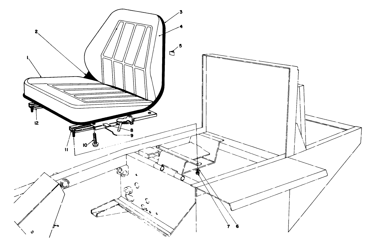 Standard Seat Kit Model No. 30785